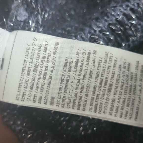 Hollister Blue Knit Sweater Size M - Picture 8 of 8